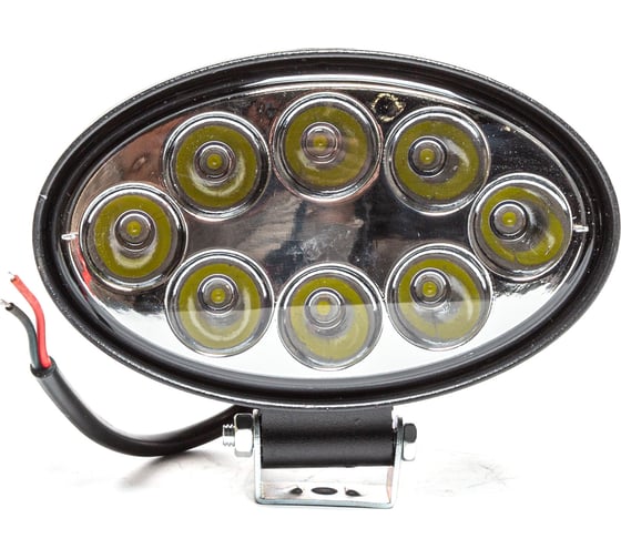 Фара рабочего света Автоэлектрика LED овальная, рассеянный (ближний) свет 09.2054