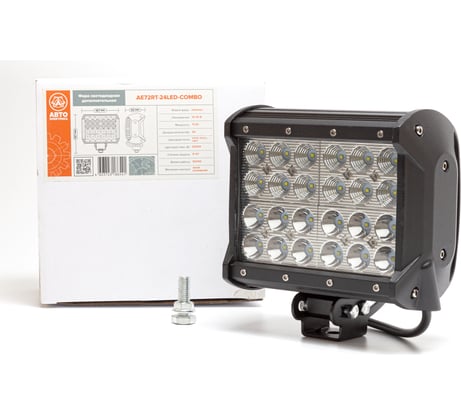 Фара рабочего света Автоэлектрика LED прямоугольная, комбинированный свет 09.2027