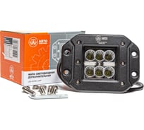 Фара рабочего света Автоэлектрика LED прямоугольная, направленный (дальний) 09.2061