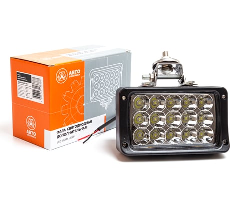Фара рабочего света Автоэлектрика LED прямоугольная, направленный (дальний) 09.2059