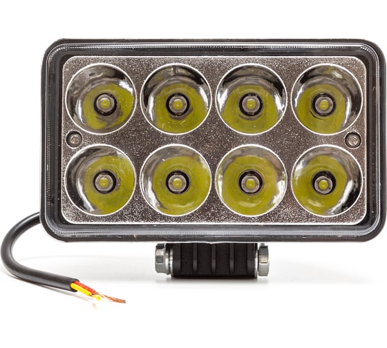 Фара рабочего света Автоэлектрика LED прямоугольная, направленный (дальний) свет 09.1942