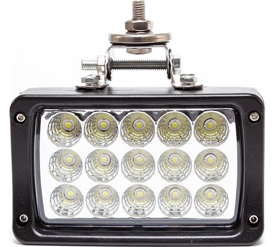 Фара рабочего света Автоэлектрика LED прямоугольная, рассеянный (ближний) свет 09.2060