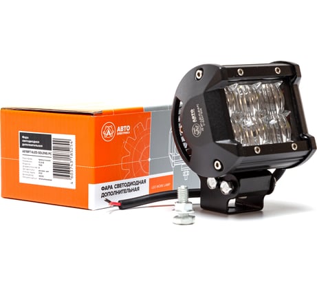 Фара рабочего света Автоэлектрика LED прямоугольная, рассеянный (ближний) свет AE18RT-6LED-5DLENS-PC