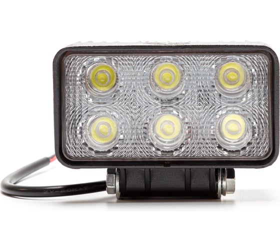 Фара рабочего света Автоэлектрика LED прямоугольная, рассеянный (ближний) свет 09.1941