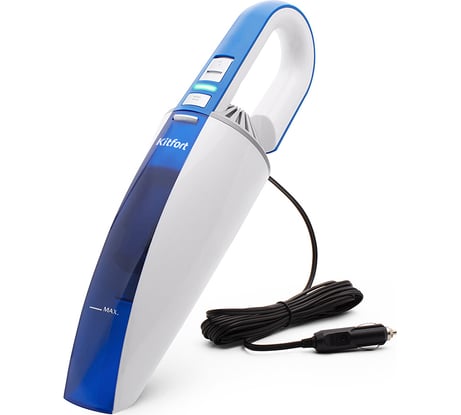 Ручной автомобильный пылесос KITFORT, мощность 75 Вт, длина шнура 4.5 м КТ-537-3