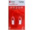 Светодиодная автолампа TORSO T10 W5W, габарит, 12 В, 1 SMD-5050, 2 шт., свет белый 1059201 2