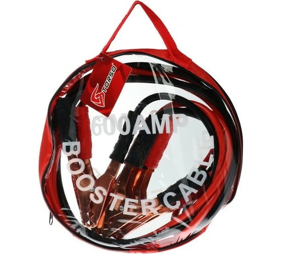 Пусковые провода TORSO 600 А, -30/+80, 2.2 м, 12/24 В 1076002