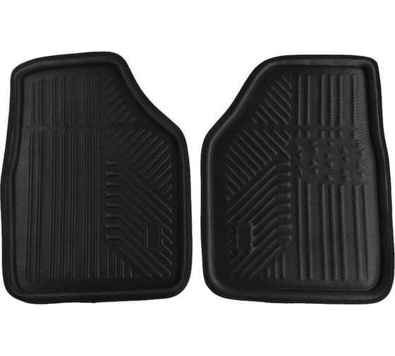 Автомобильные коврики TORSO EVA, 70х52 см, 52х52 см, черный, набор 4 шт. 5099301