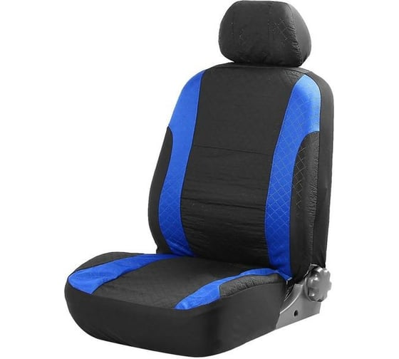 Авточехлы TORSO Premium универсальные, 9 предметов, чёрно-синий AV-15 2997992
