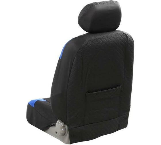 Авточехлы TORSO Premium универсальные, 9 предметов, чёрно-синий AV-36 2998013