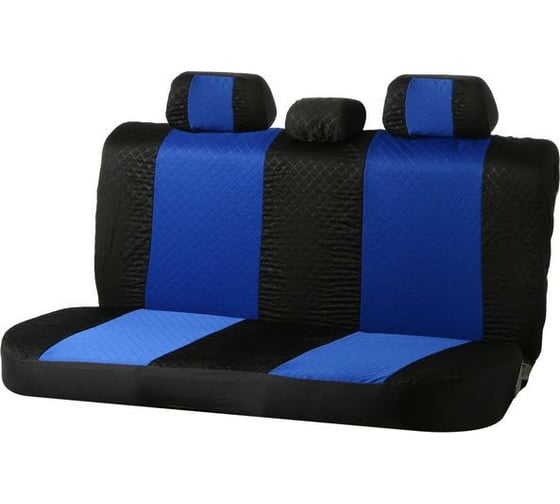 Авточехлы TORSO Premium универсальные, 9 предметов, чёрно-синий AV-36 2998013