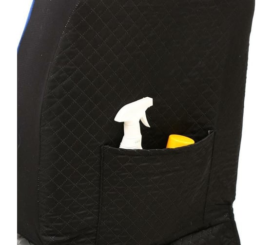 Авточехлы TORSO Premium универсальные, 9 предметов, чёрно-синий AV-36 2998013