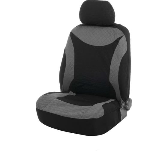 Авточехлы TORSO Premium универсальные, 8 предметов, чёрно-серый AV-25 2998002