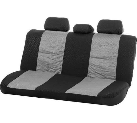 Авточехлы TORSO Premium универсальные, 8 предметов, чёрно-серый AV-25 2998002