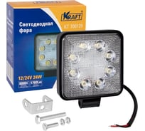 Светодиодная фара KRAFT 8LED 9-60V 24W KT 700129