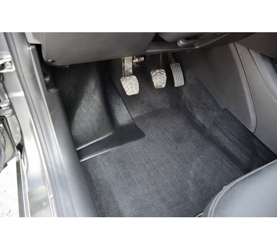 Накладки на ковролин PT Group передние для LADA Vesta 2015-, ABS 2 шт. LVE111702