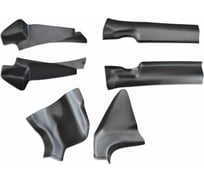 Накладки на ковролин PT Group 6 шт., ABS, для LADA XRay 2016- г.в. 01500403 LXR111701