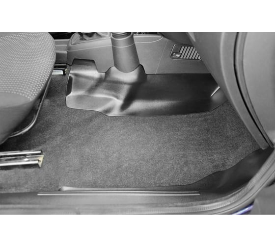 Тоннельные накладки на ковролин PT Group передние для Granta 2011-, ABS 2 шт. 01900404 LGR111704
