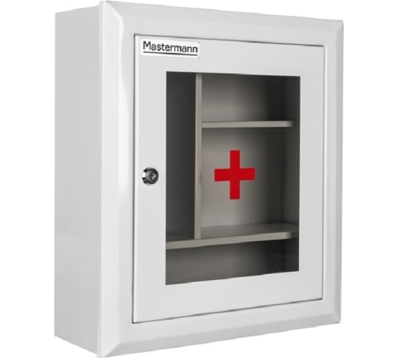 Аптечный навесной шкаф MASTERMANN -3С 350х400х140 мм IP 31 00-00015182