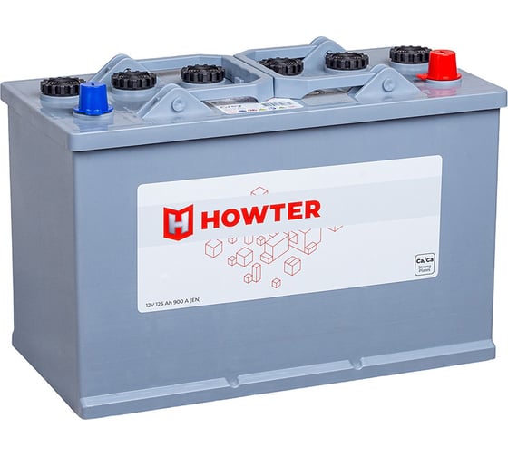 Аккумулятор Howter 125R 900A 344x172x230 464500