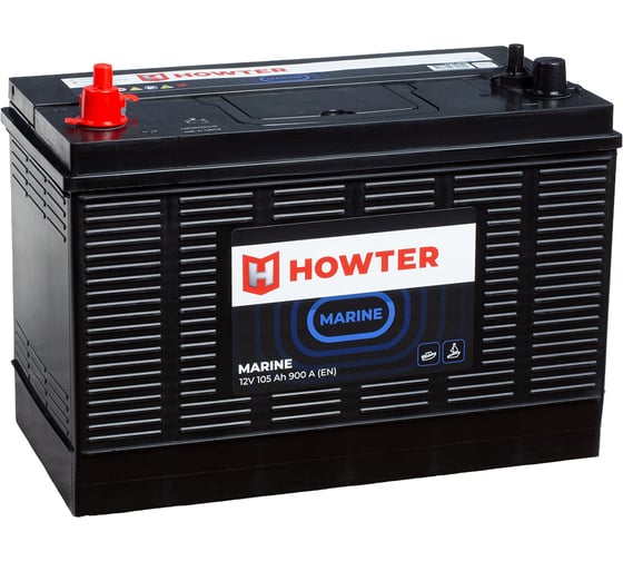 Аккумулятор Howter MARINE M31-900 (105L 900A 330х172х234) 464493