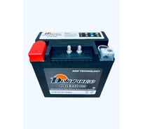 Аккумулятор мотоциклетный AGM Dekarouse 16 Ач, 240 А, прямая полярность, 150x88x145 мм DTX14
