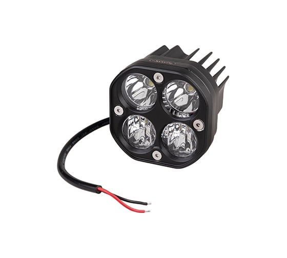 Светодиодная фара SKYWAY OFF ROAD 78х78х65мм квадратная 12V/30V 20W 6000К, 4 диода COMBO S07201124