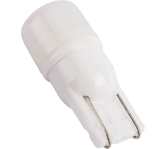 Автолампа SKYWAY диод T10 (W5W) 12V 3 SMD диодов, без цоколя 1-конт., белая в салон S08201507