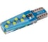 Автолампа SKYWAY диод T10 (W5W) 12V 12 COB диодов без цоколя, 1-конт белая S08201510 1