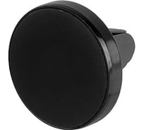 Магнитный держатель телефона SKYWAY на дефлектор, круглый металлический корпус S00303015