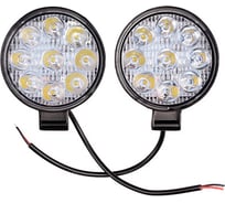 Светодиодная фара SKYWAY OFF ROAD 84х100х17мм, 27W 6000К 9 диодов, 2 шт. S07201096