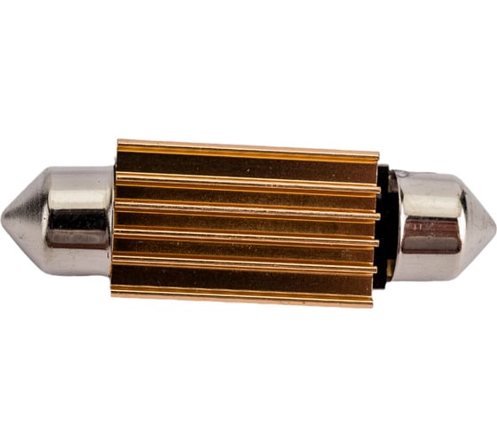 Автолампа SKYWAY диод T11(C5W) 12V 24SMD диодов, 1-конт. 39мм белая, салон S08201487