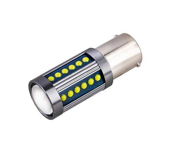 Автолампа SKYWAY диод, S25 (P21W), 12-24 В, 36 COB диодов, BA15s, 1-конт., белая S08202075
