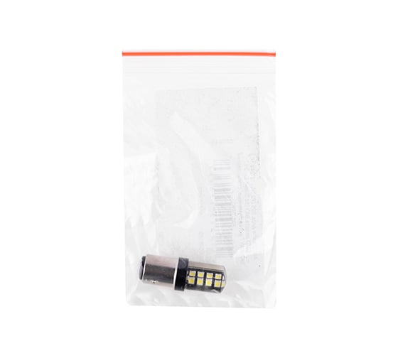 Автолампа SKYWAY диод, S25 (P21W), 12-24 В, 16 SMD диодов, BAY15d, 2-конт., белая S08202073
