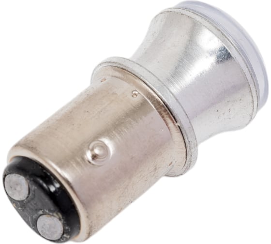 Автолампа SKYWAY диод, S25 (P21/5W), 12 В, 9 SMD диодов, BAY15d, 2-конт., белая S08201520