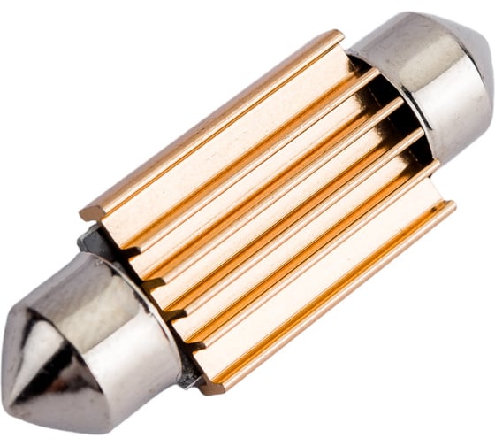 Автолампа SKYWAY диод T11(C5W) 12V 21SMD диодов, 1-конт. 36мм белая салон S08201486