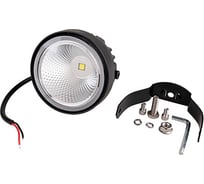 Светодиодная фара SKYWAY OFF ROAD 98х98х74мм круглая, 12V/30V 20W 6000К 1 диод, ближний S07201112