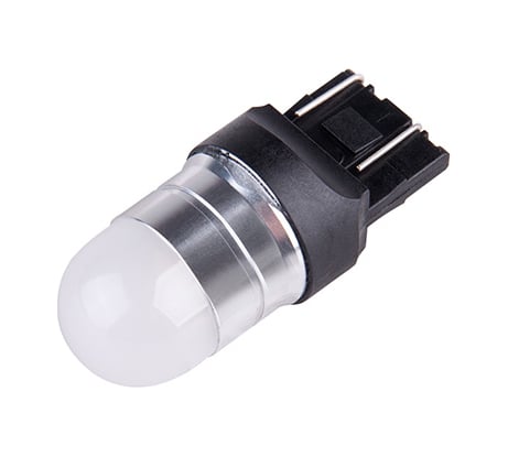 Автолампа SKYWAY диод T20 (W21/5W) 12V 4 SMD диода 2-конт (биполярная) белая, 2 шт. S08201539
