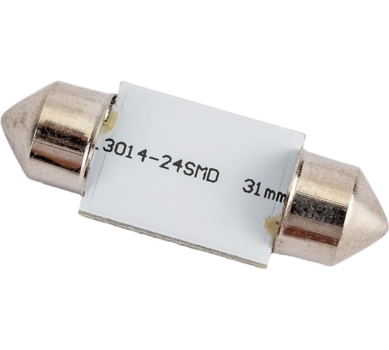 Автолампа SKYWAY диод T11(C5W) 12V 24SMD диодов 1-конт. 31мм, белая салон S08201494