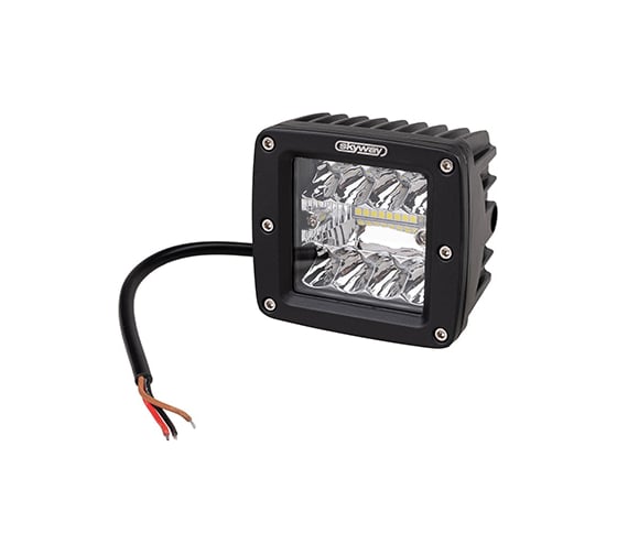 Светодиодная фара SKYWAY OFF ROAD 82х75х50мм 11W 6000К, 16 диодов S07201114