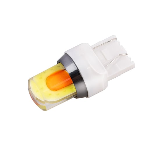 Автолампа SKYWAY диод, T20 (W21/5W), 12 В, 30 COB диодов, BAY15d, 2-конт., белая S08201528