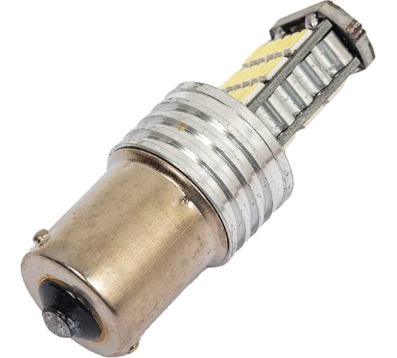 Автолампа SKYWAY диод S25 (P21W) 12V 45 SMD диодов 1-конт BA15s белая, 2 шт. S08201542