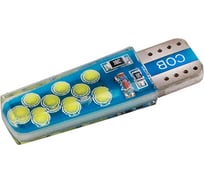 Автолампа SKYWAY диод, T10 (W5W), 12 В, 18 COB диодов, без цоколя, 1-конт., белая S08201515