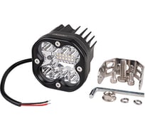 Светодиодная фара SKYWAY OFF ROAD 78х78х67мм 12W 6000К, 16 диодов S07201122