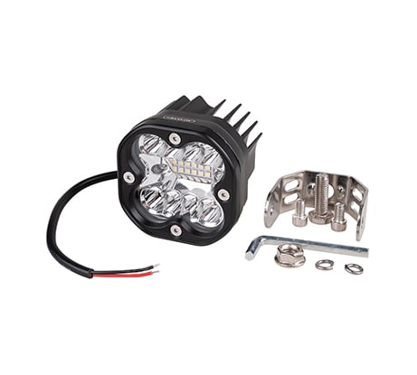 Светодиодная фара SKYWAY OFF ROAD 78х78х67мм 12W 6000К, 16 диодов S07201122