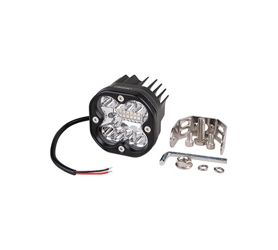Светодиодная фара SKYWAY OFF ROAD 78х78х67мм 12W 6000К, 16 диодов S07201122