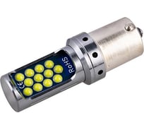 Автолампа SKYWAY диод, S25 (P21W), 12 В, 24 COB диодов, BA15s, 1-конт., белая S08201534