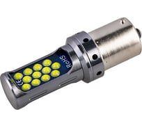 Автолампа SKYWAY диод, S25 (P21W), 12 В, 24 COB диодов, BA15s, 1-конт., белая S08201533