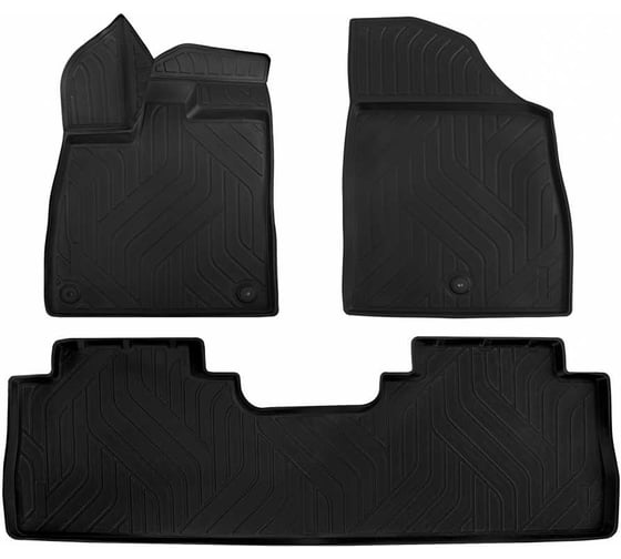 Комплект ковриков салона Rival, RIVAL, для GAC GS8 1,2 и 3-ий ряд 2023 RIVSET13403005