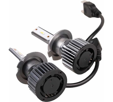 Автолампа-LED SKYWAY (аналог ксенона) H7(C9), 12/24V 22W 6000K 4000Lm 1-конт., 2 шт S08701018